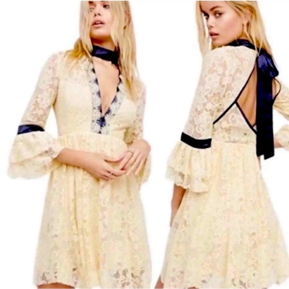 Free People Dresses & Skirts - Free People Glided Lace NWOT Sz M